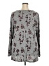 Lane Bryant Floral Gray Pullover Sweater Size 22 - photo 2