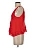 Parker 100% Polyester Red Sleeveless Blouse Size S - photo 5