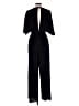 ASOS 100% Polyester Solid Black Jumpsuit Size 10 - photo 2