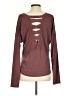 Knox Rose Burgundy Sweatshirt Size S - photo 2