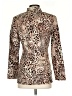 Chico's Animal Print Gold Jacket Size Sm (0) - photo 2