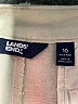 Lands' End Solid Ivory Khaki Shorts Size 10 - photo 3