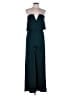 Lulus Color Block Teal Jumpsuit Size L - photo 1