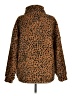 Crown & Ivy 100% Polyester Animal Print Brown Pullover Sweater Size M - photo 2