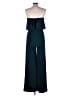 Lulus Color Block Teal Jumpsuit Size L - photo 2