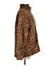 Crown & Ivy 100% Polyester Animal Print Brown Pullover Sweater Size M - photo 4