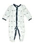 Mini Muffin Print Blue Short Sleeve Onesie Size 6-9 mo - photo 1