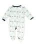 Mini Muffin Print Blue Short Sleeve Onesie Size 6-9 mo - photo 2