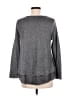 Cherish Metallic Gray Pullover Sweater Size M - photo 2