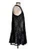 Free People 100% Polyester Metallic Black Cocktail Dress Size S - photo 4