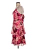 Crystal Doll 100% Polyester Floral Pink Cocktail Dress Size 5 - photo 5