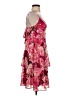 Crystal Doll 100% Polyester Floral Pink Cocktail Dress Size 5 - photo 4