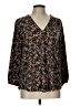 Vince Camuto Black 3/4 Sleeve Blouse Size L - photo 1