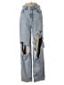 PacSun 100% Cotton Graphic Blue Jeans Size 26 waist - photo 1