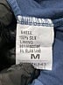 Giusy 100% Silk Blue 3/4 Sleeve Silk Top Size M - photo 8