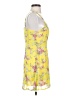 Lucca Couture 100% Polyester Floral Yellow Casual Dress Size S - photo 4