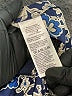 J.Crew 100% Polyester Print Blue Casual Skirt Size XL (tall) - photo 5
