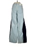 Express Color Block Blue Jeans Size 0 - photo 2