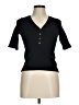 Boden Black Short Sleeve Top Size 6 - photo 1