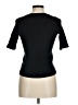 Boden Black Short Sleeve Top Size 6 - photo 2