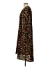 Unbranded Animal Print Brown Casual Dress Size L - photo 5