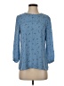 Assorted Brands 100% Polyester Blue 3/4 Sleeve Blouse Size XS - photo 1