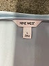 Nine West 100% Polyester Blue Sleeveless Blouse Size L - photo 7