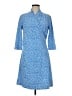 J. McLaughlin Blue Casual Dress Size M - photo 1