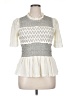 Porridge Ivory Short Sleeve Top Size XL (4) - photo 1