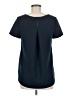 Lands' End Canvas 100% Polyester Blue Short Sleeve Top Size 6 - photo 2