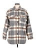 Unbranded Plaid Gray Coat Size M - photo 1