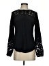Veronica Beard 100% Silk Black Long Sleeve Silk Top Size 2 - photo 1