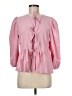 Unbranded 100% Polyester Pink 3/4 Sleeve Blouse Size M - photo 1