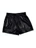 BB Dakota by Steve Madden 100% Polyurethane Metallic Black Shorts Size M - photo 1