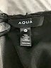 Aqua 100% Polyester Black Cocktail Dress Size XL - photo 7
