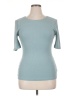 Gap Teal Short Sleeve Top Size L (tall) - photo 1