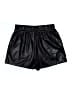 BB Dakota by Steve Madden 100% Polyurethane Metallic Black Shorts Size M - photo 2