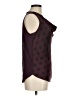 Halogen 100% Polyester Burgundy Sleeveless Blouse Size M (petite) - photo 4