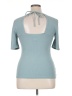 Gap Teal Short Sleeve Top Size L (tall) - photo 2