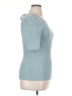 Gap Teal Short Sleeve Top Size L (tall) - photo 4