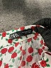 Zara Floral Ivory Casual Skirt Size XS - photo 3