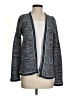 Ann Taylor Tweed Blue Cardigan Size S - photo 1