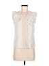 Unbranded Ivory Sleeveless Blouse Size M - photo 1