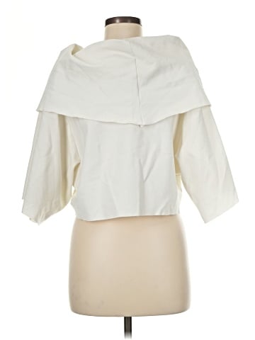 Planet By Lauren G 3/4 Sleeve Blouse (view 2)