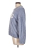 Cynthia Rowley 100% Polyester Blue Pullover Sweater Size L - photo 5