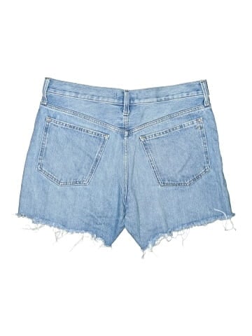 Madewell Relaxed Mid-Length Denim Shorts in Kelton Wash (view 2)