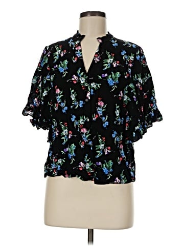 Maeve by Anthropologie Short Sleeve Blouse (view 1)