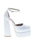 Kayleen Collection White Heels Size 5 1/2 - photo 1