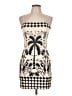 Shein Graphic Ivory Cocktail Dress Size L - photo 1