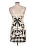 Shein Graphic Ivory Cocktail Dress Size L - photo 2
